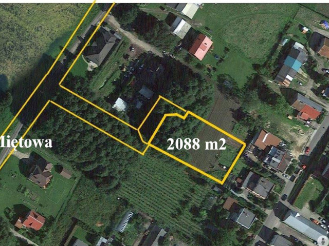 Kretomino działka budowlana 2001 m2